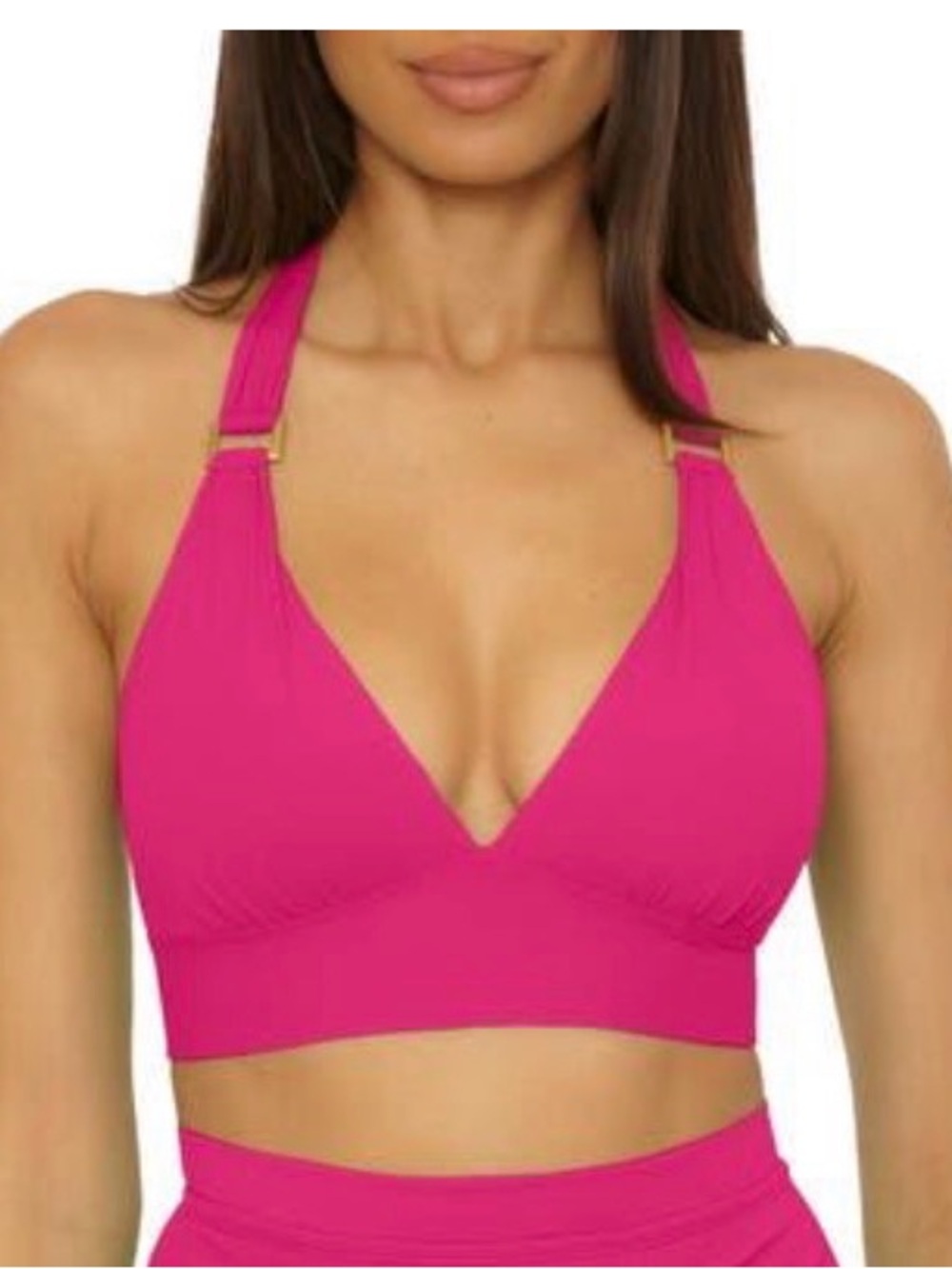 NWT SoLuna Swim Sun Goddess Halter
Bikini Top Sz 12